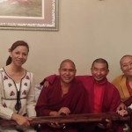 2015年夏天創古寺喇嘛來聽琴